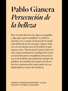 PERSECUCION DE LA BELLEZA